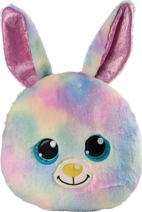 Kissen GLUBSCHIS Hase Rainbow Candy 32x32cm