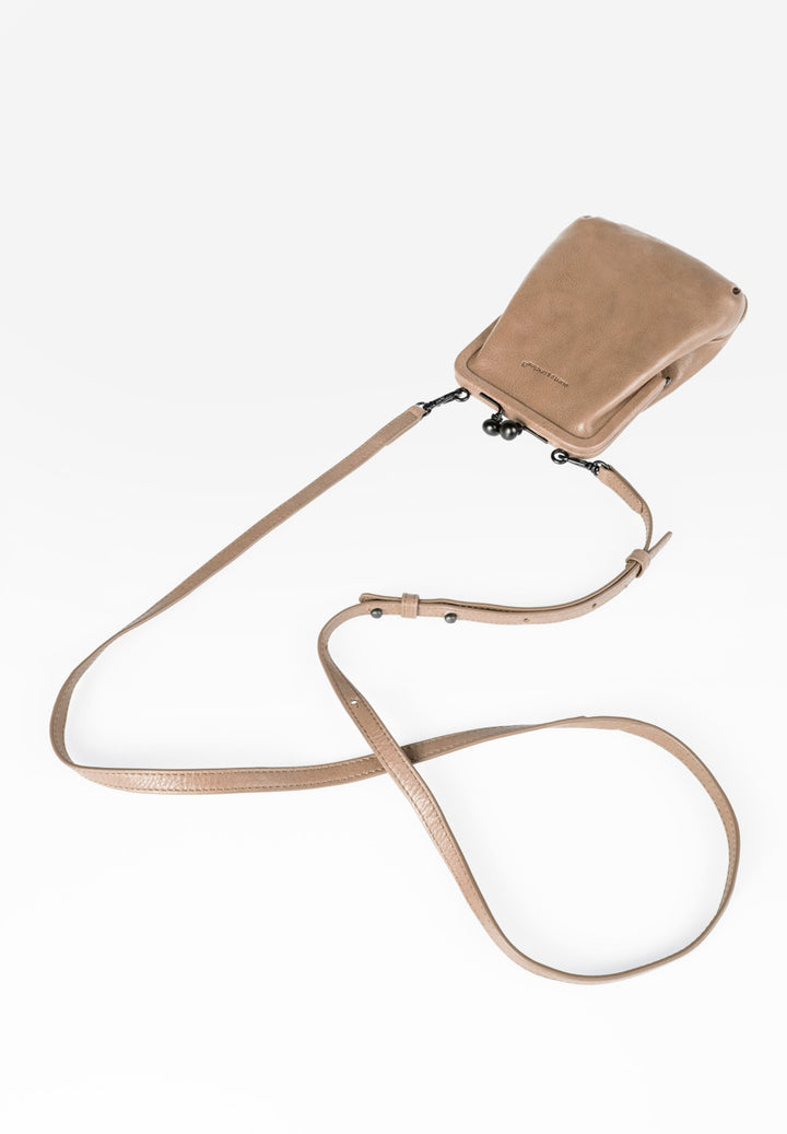 Mrs. Sugar Pop Phone Bag mit Clip timeless taupe