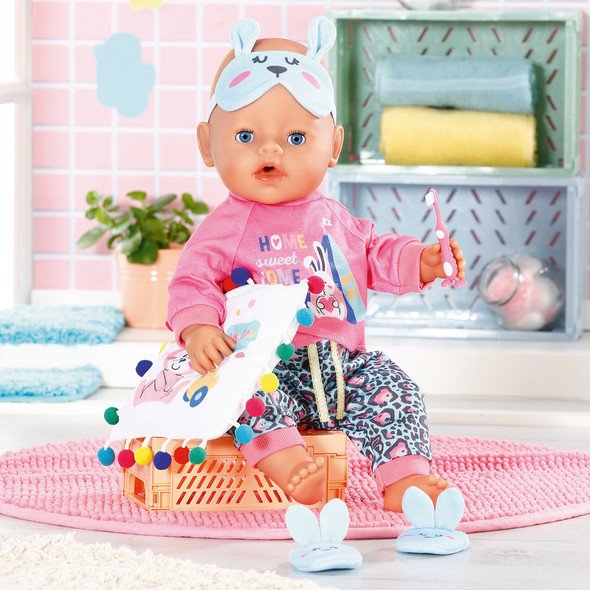 BABY born Bath Deluxe Übernachtung 43 cm