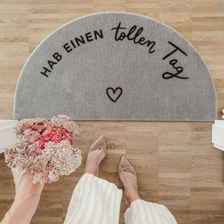 Waschbare Fußmatte Toller Tag