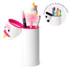 KAWAII  2-IN-1 SOFT SILICONE PENCIL CASE - UNICORN