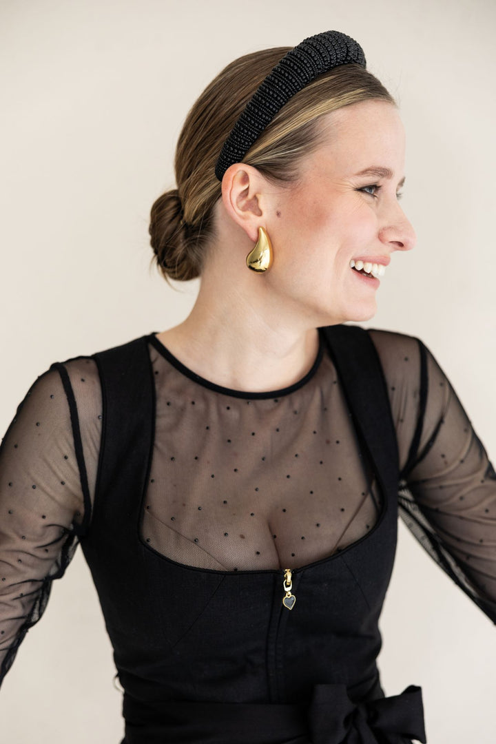 Dirndl Nova schwarz von Alpenfee – Bild 2