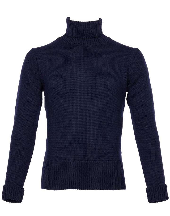 1923 Turtle Neck dark navy