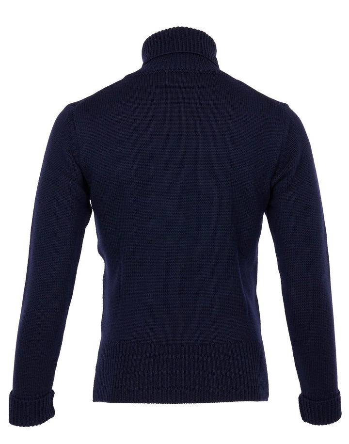 1923 Turtle Neck dark navy