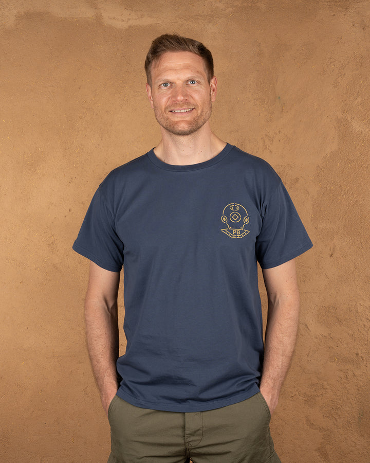1969 Sports Tee Scuba Blue