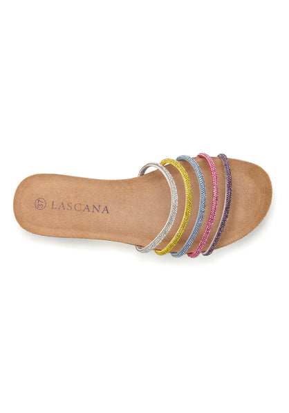 Pantolette silberfarben LASCANA