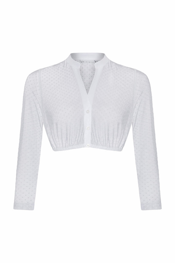 Dirndlbluse Poppi weiß
