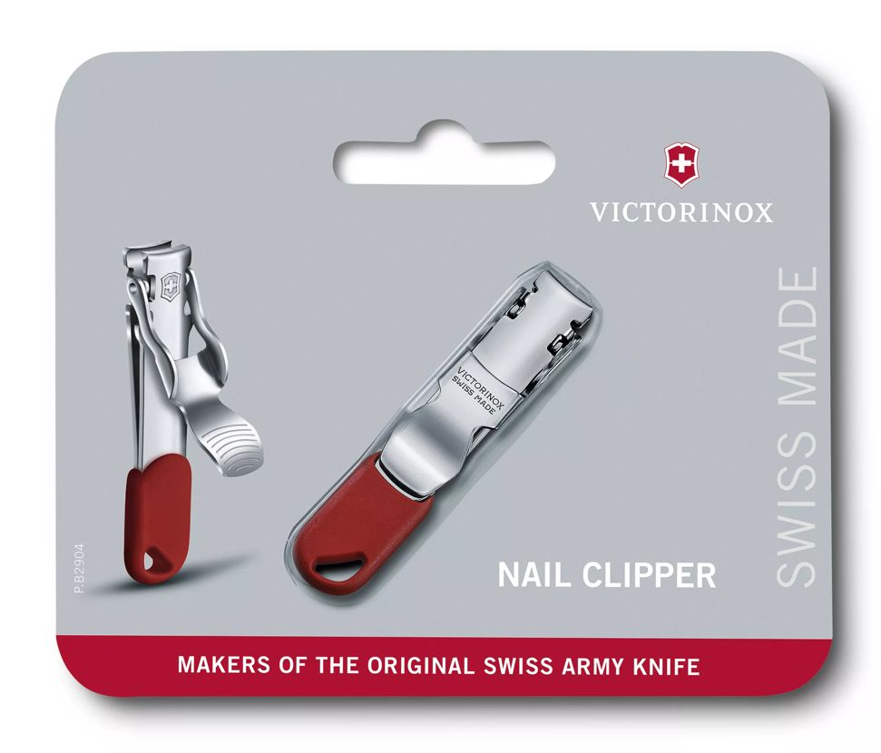 Nail Clipper, rot, Blister