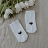 Socken Herz schwarz 39-42
